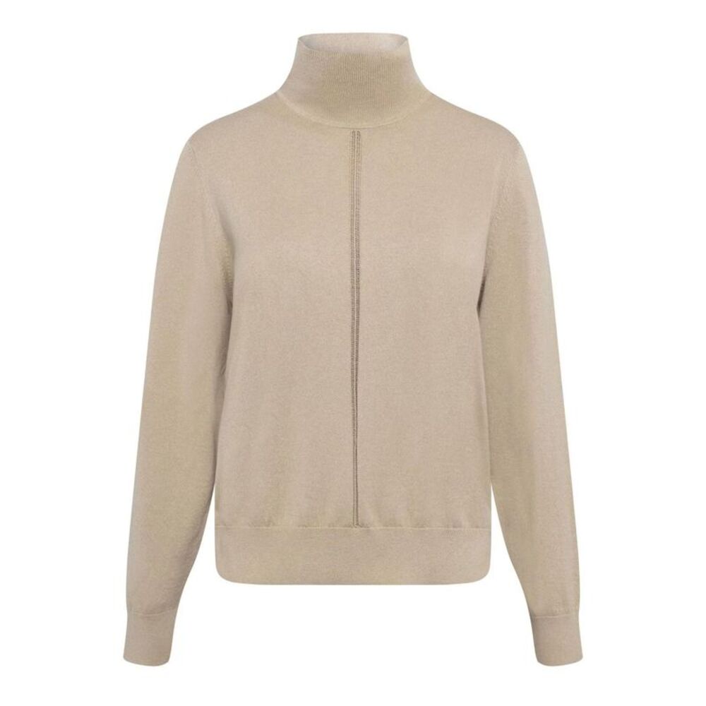 Boss Womens/Ladies Turtle Neck Regular Sweater / Rust/Copper